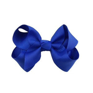 Girls Hair Accessories Bowknot Hair Clips Solid Hair Bows Ribbon Princess Hairpin Elastic Party Headwear Bowknot Hairclip