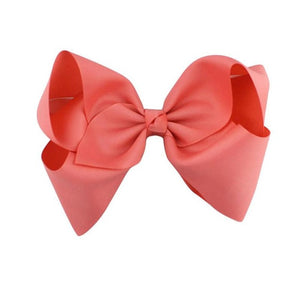 Girls Hair Accessories Bowknot Hair Clips Solid Hair Bows Ribbon Princess Hairpin Elastic Party Headwear Bowknot Hairclip