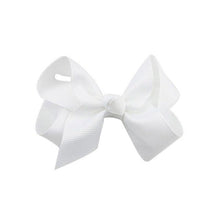 Load image into Gallery viewer, Girls Hair Accessories Bowknot Hair Clips Solid Hair Bows Ribbon Princess Hairpin Elastic Party Headwear Bowknot Hairclip